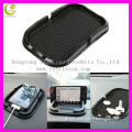 Hot selling black color PVC non slip cell phone pad, high quality multi-functional car anti slip mat, non slip mat for phone